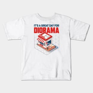 It's A Great Day For Diorama Kids T-Shirt